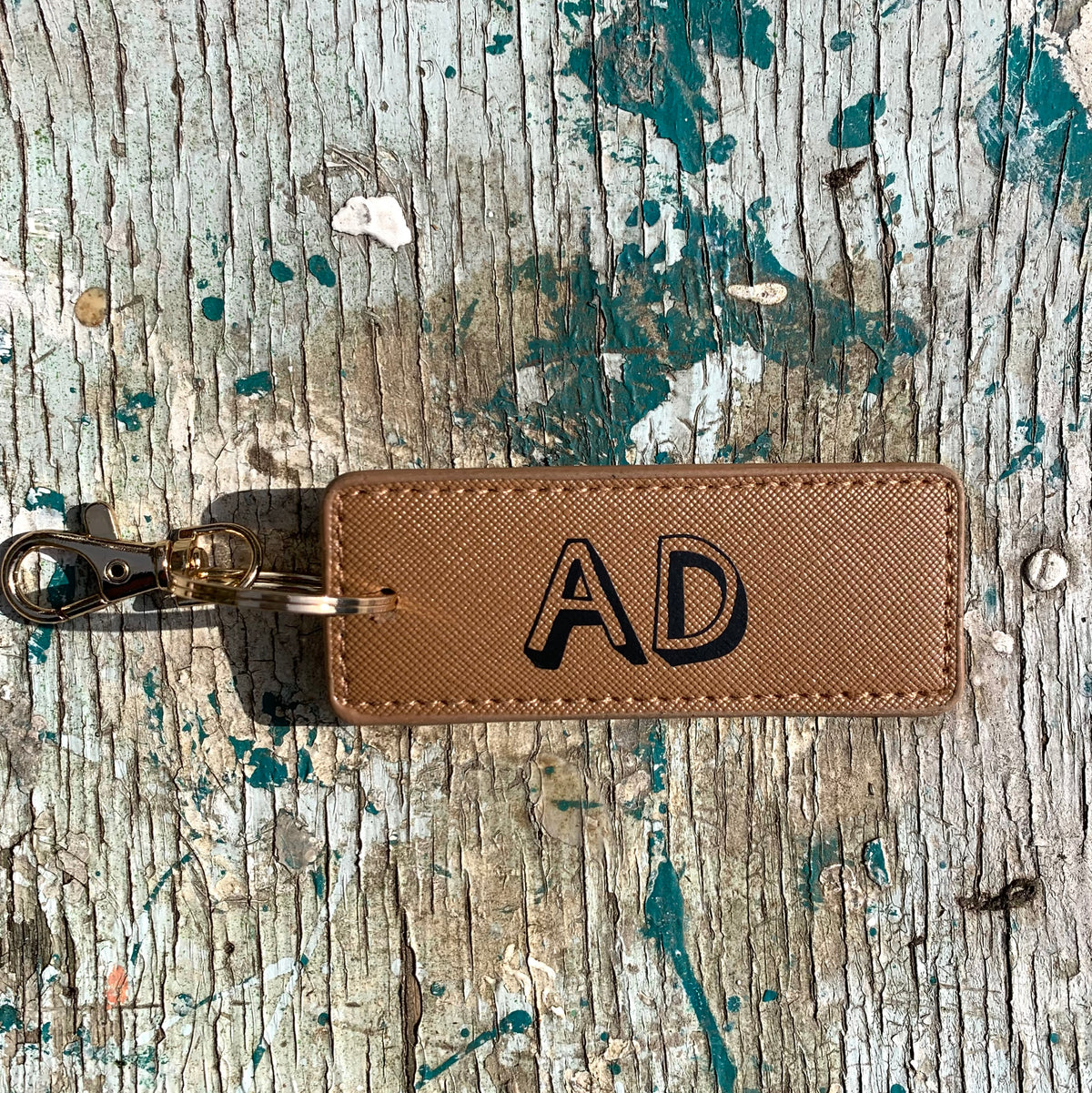 Gepersonaliseerde Key Hanger Ecoleather