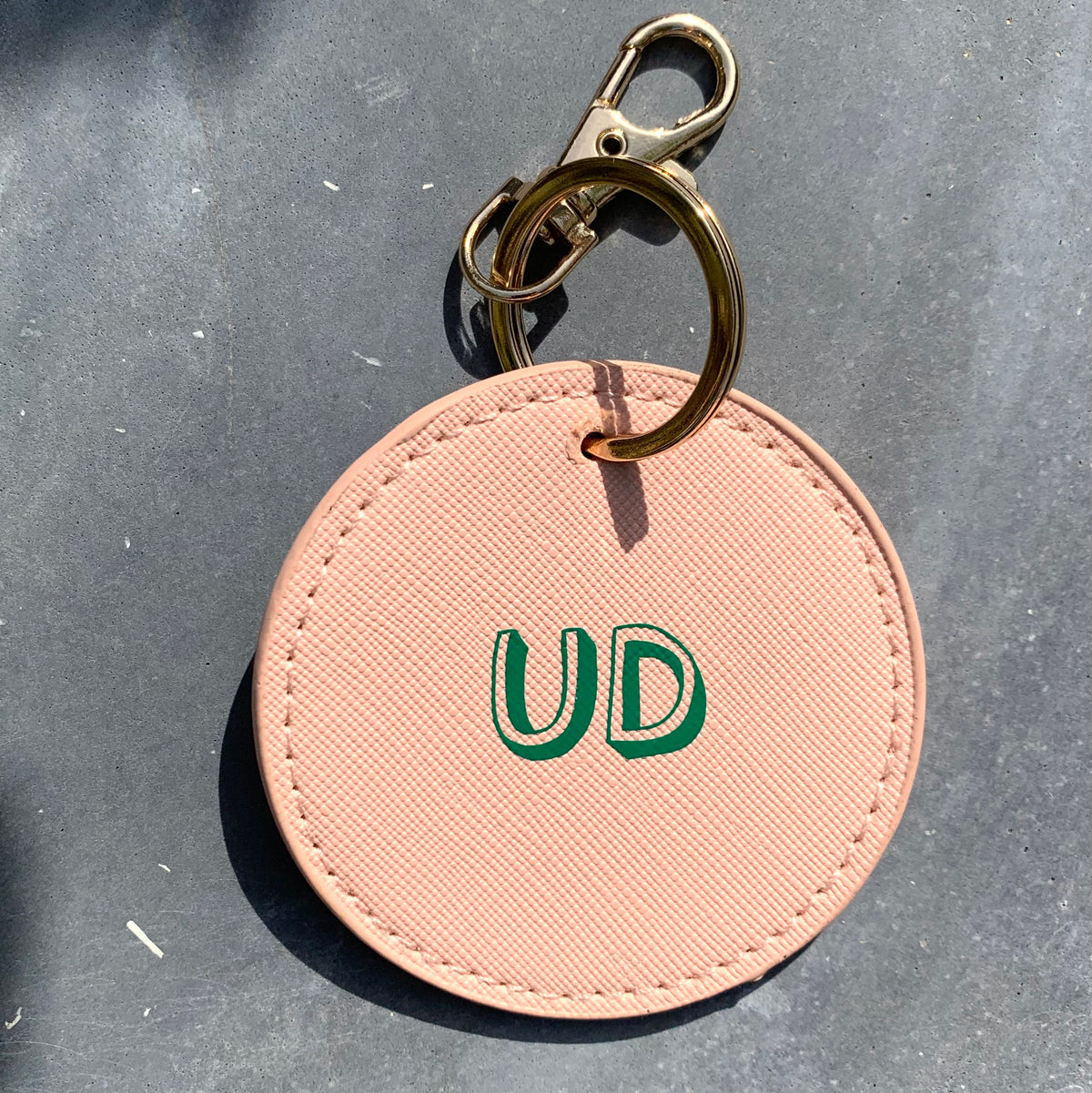 Gepersonaliseerde Key Hanger Ecoleather
