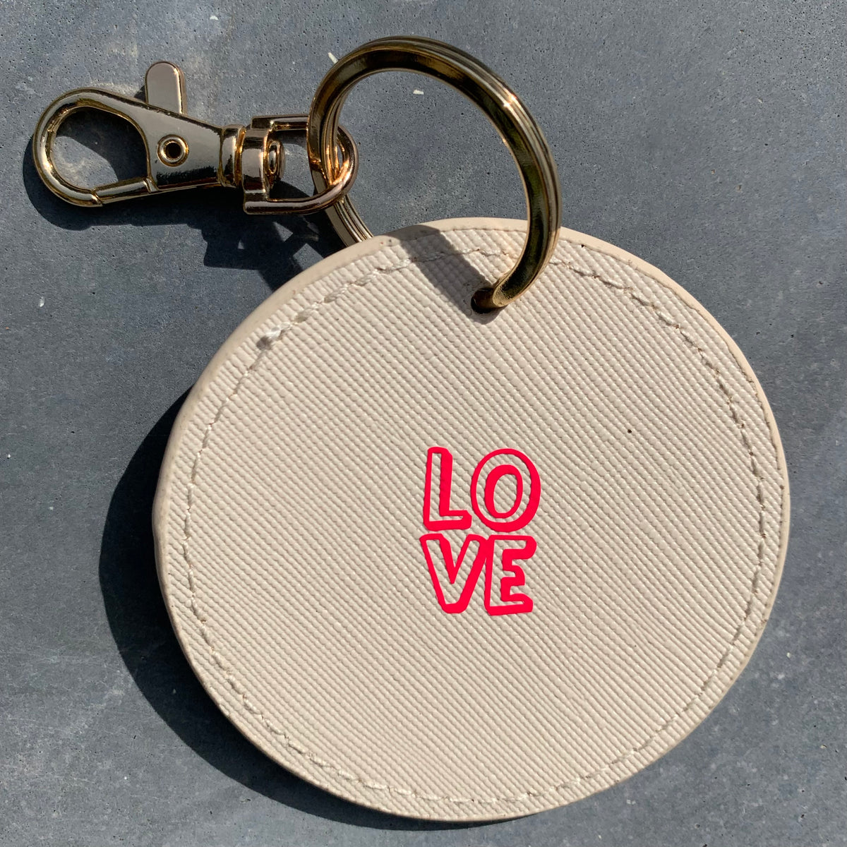 Gepersonaliseerde Key Hanger Ecoleather