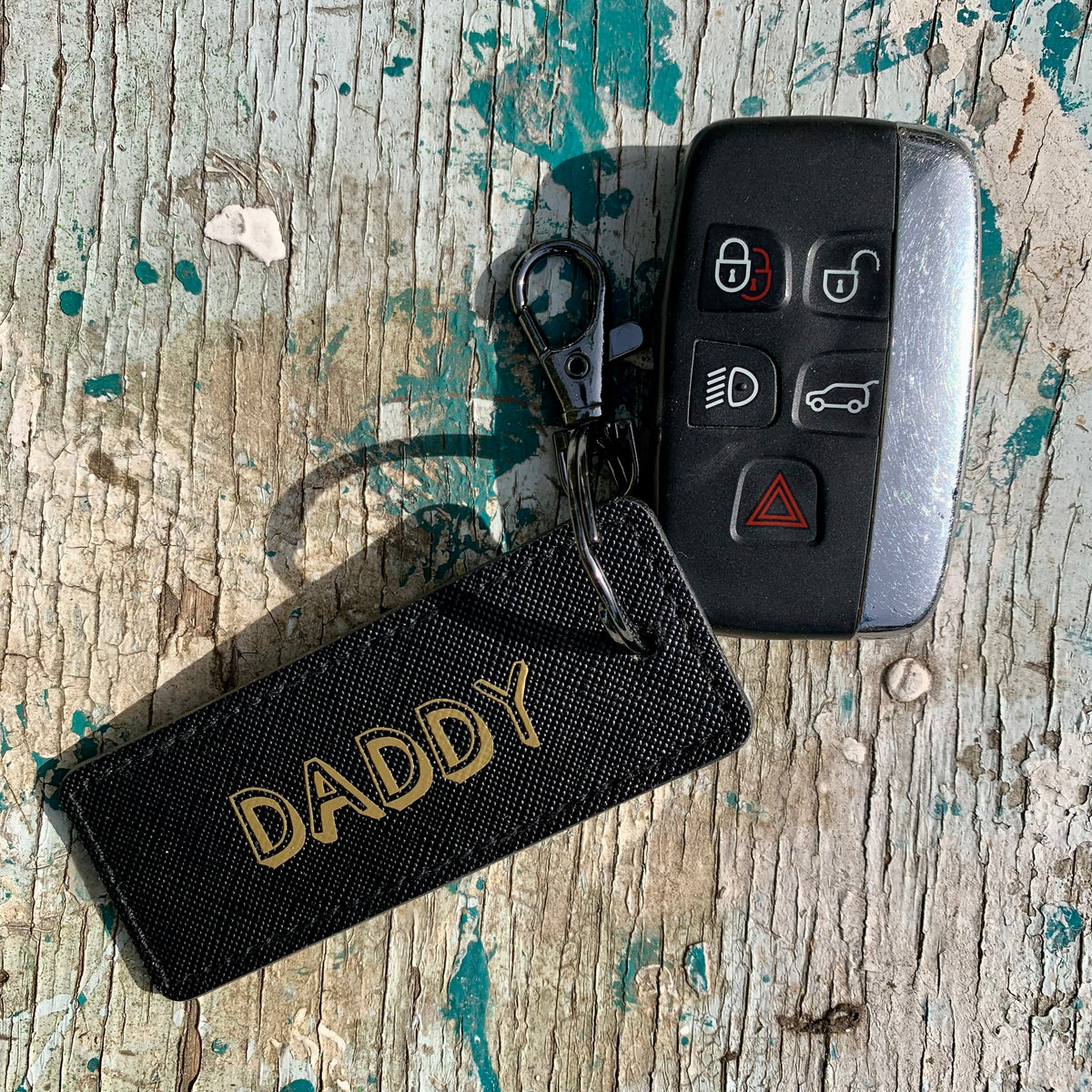 Gepersonaliseerde Key Hanger Ecoleather