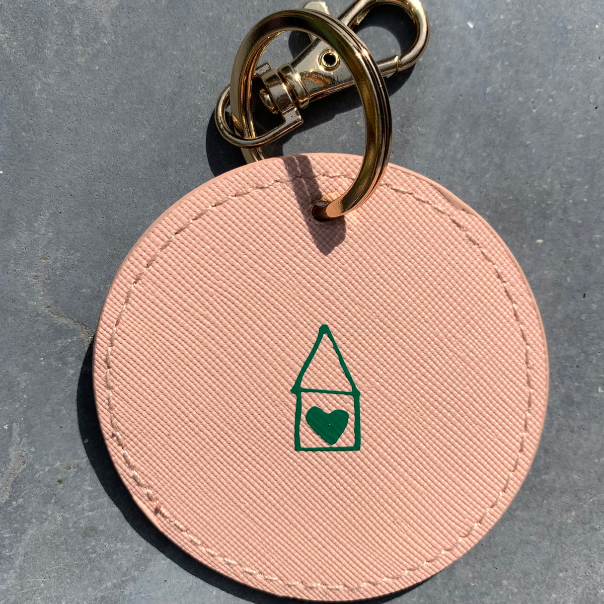Gepersonaliseerde Key Hanger Ecoleather