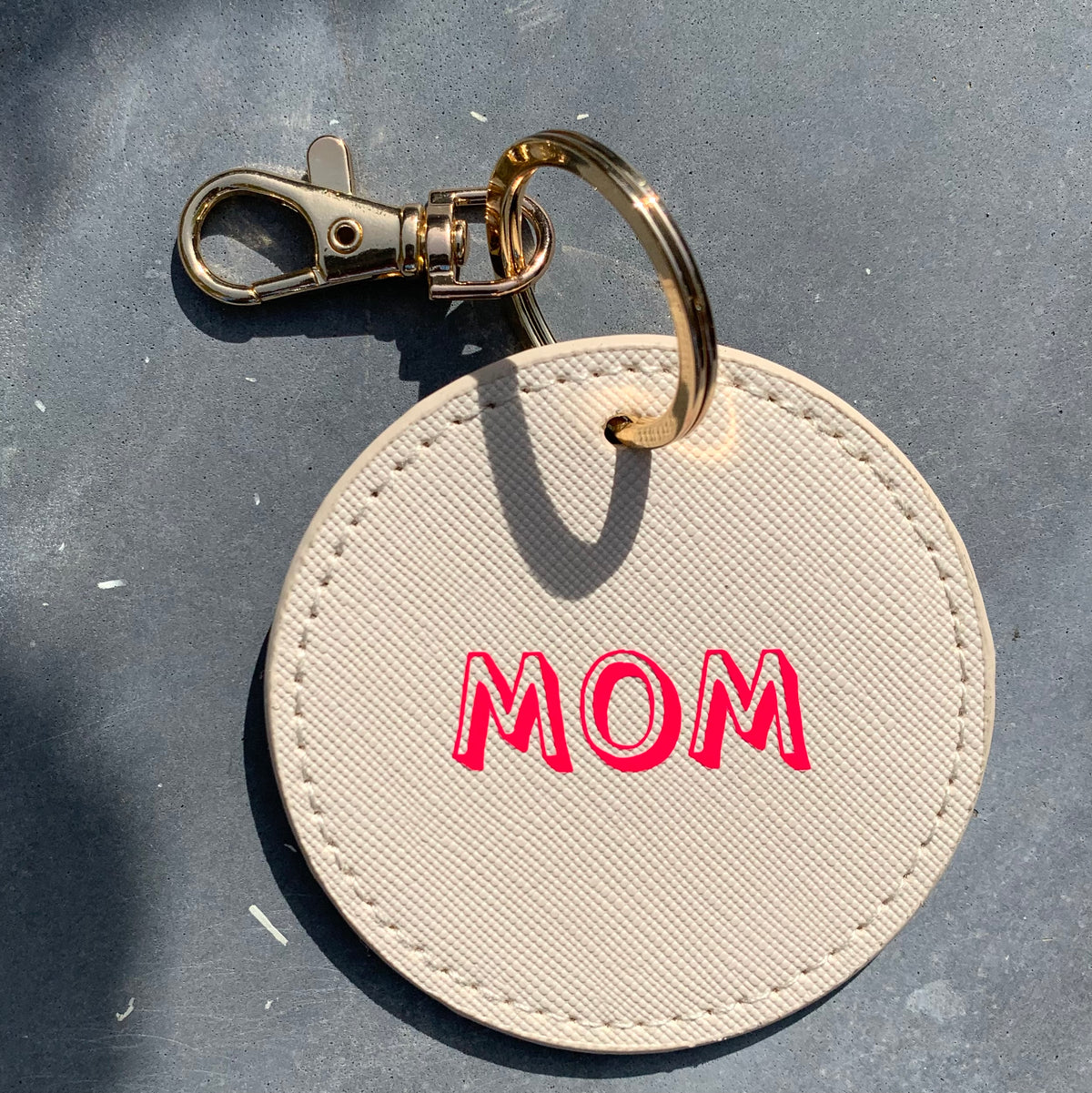 Gepersonaliseerde Key Hanger Ecoleather