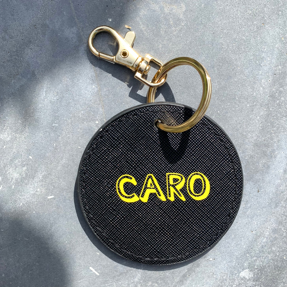 Gepersonaliseerde Key Hanger Ecoleather