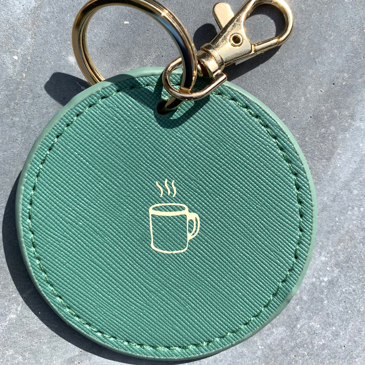 Gepersonaliseerde Key Hanger Ecoleather