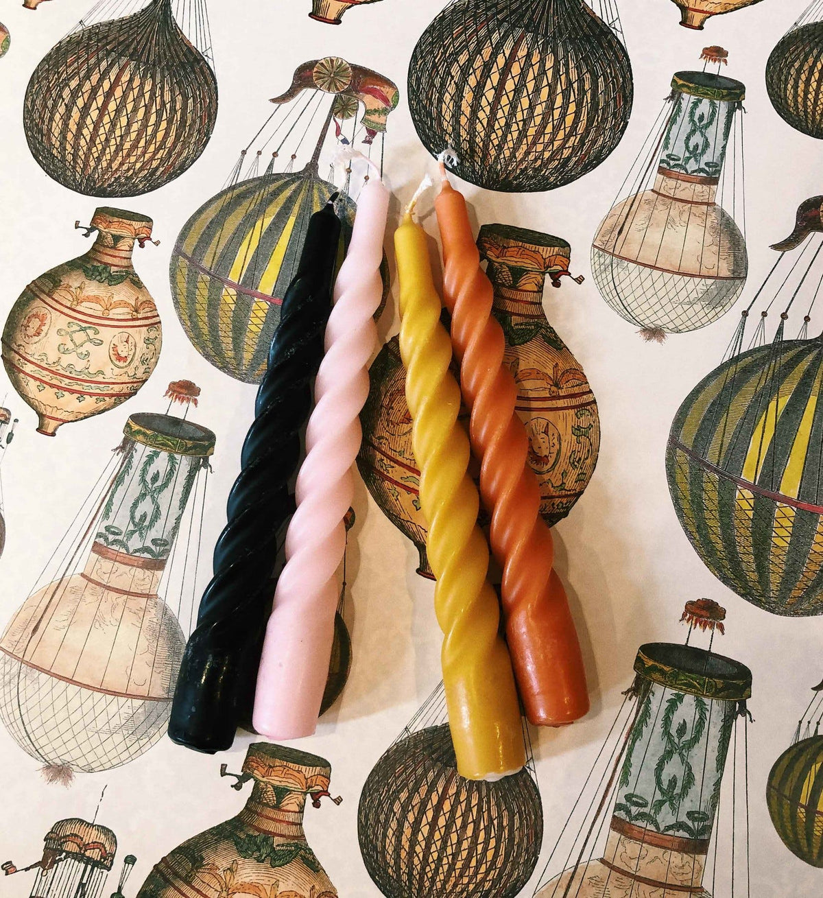 Twisted Single Candle