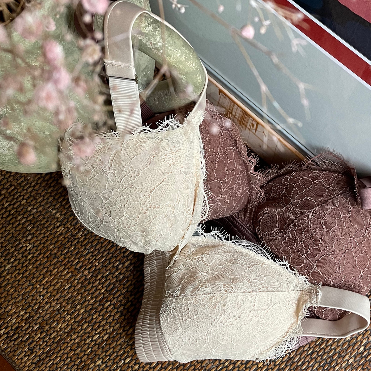 GRAND AMOUR LS bralette crème 70/75 E/F